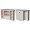 International Concepts Corner EnteRTAinment / TV Stand, Unfinished TV-49 - alternate 7